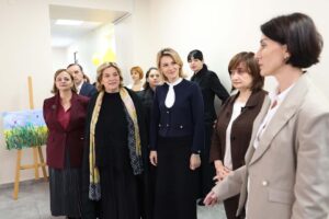 First Lady Tamar Bagration visits inclusive education centre at Batumi Public School No. 26