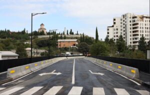 New road bridge connecting Vashlijvari and Dighomi Village officially opened