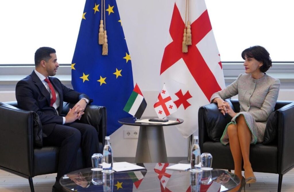 Մակա Բոճորիշվիլին հանդիպել է Վրաստանում Արաբական Միացյալ Էմիրությունների արտակարգ և լիազոր դեսպանին