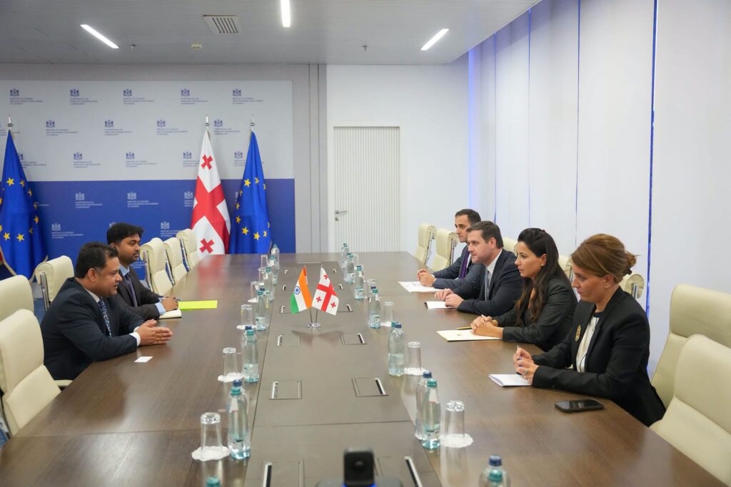 Economy Minister holds introductory meeting with Indian Ambassador