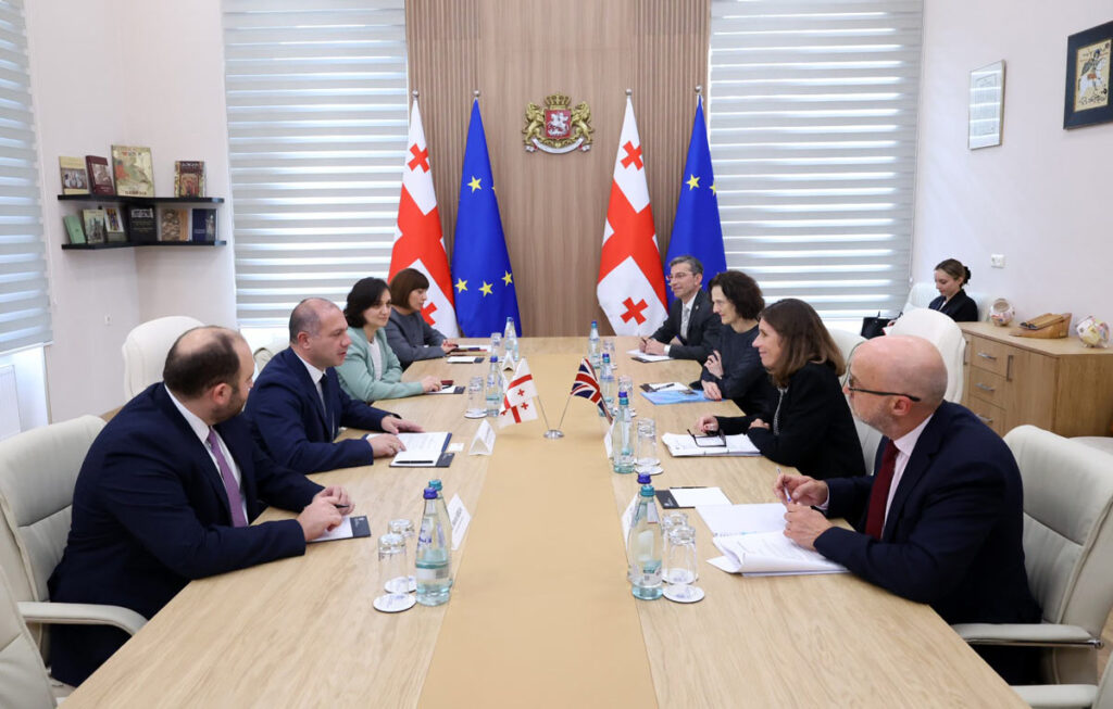 Givi Mikanadze hosts representatives of the British Embassy and the British Council