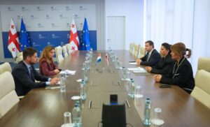 Minister of Economy meets Ambassador of Netherlands to Georgia