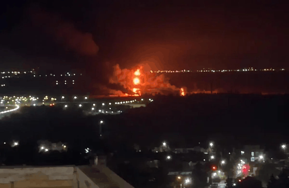 Ukrayna dronları Rusiyada Rostov-na-Donu şəhərinin neft terminalını bombalayıblar