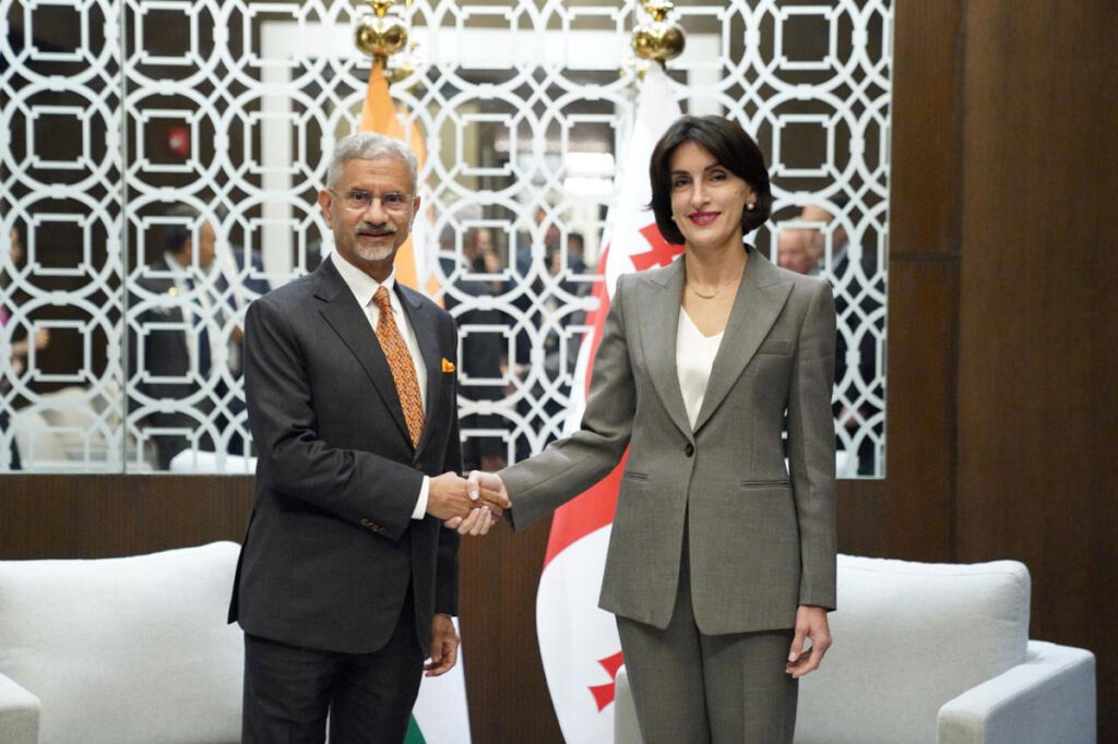 Georgia’s FM meets Indian External Affairs Minister Subrahmanyam Jaishankar in Abu Dhabi