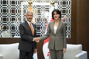 Georgia’s FM meets Indian External Affairs Minister Subrahmanyam Jaishankar in Abu Dhabi