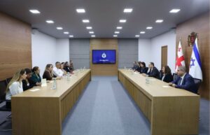 Israeli police delegation pays a working visit to the Georgian Ministry of Internal Affairs