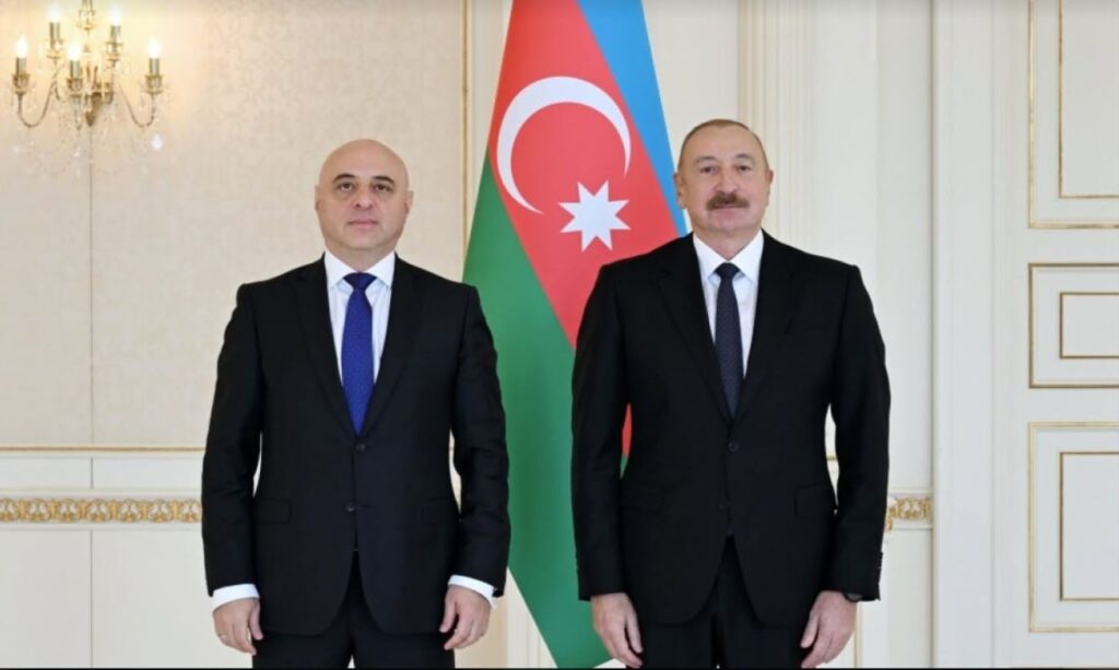 Newly appointed Georgian Ambassador presents credentials to President of Azerbaijan