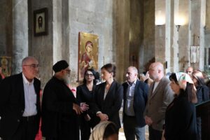Майя Битадзе ознакомилась с ситуацией в кафедральном соборе Светицховели и информацией о запланированных работах