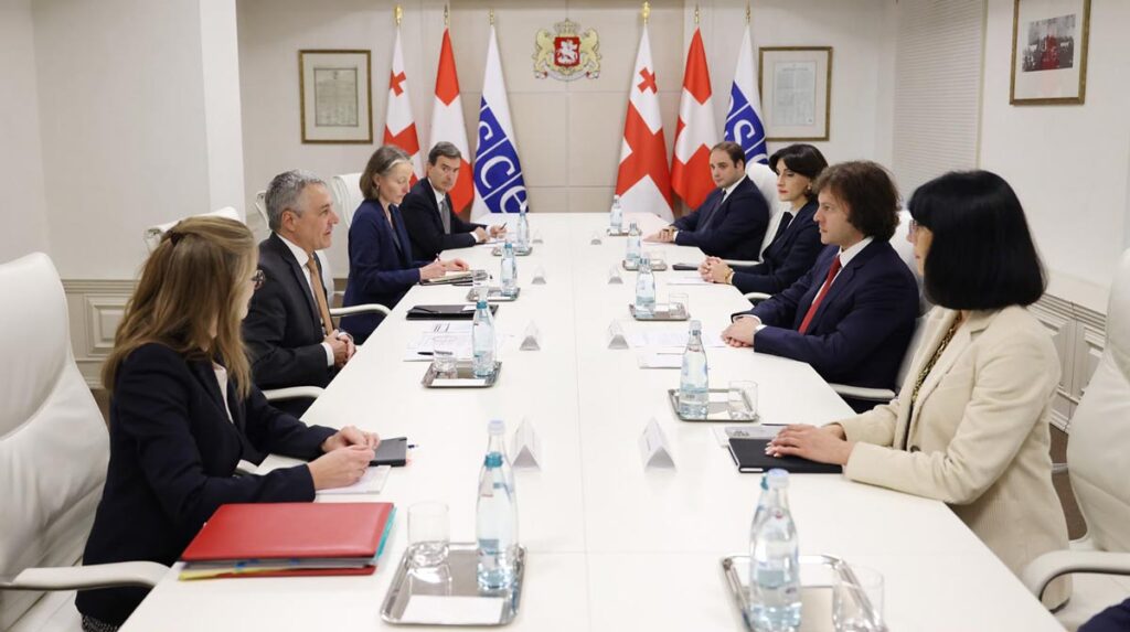 PM on meeting with OSCE Chairman-in-Office: We focused on advancing dialogue, promoting regional stability