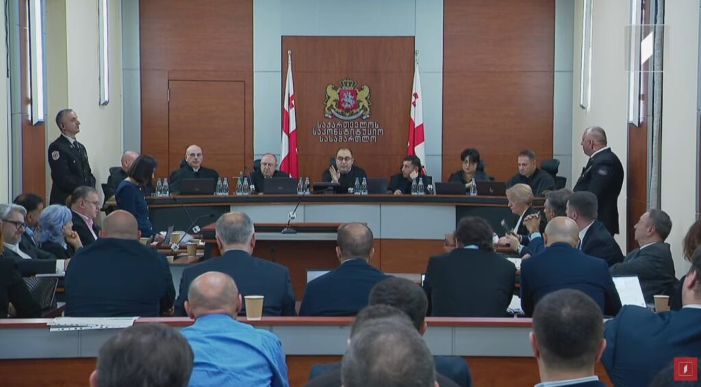 UNM asks Constitutional Court to call jailed Saakashvili and Khabeishvili as witnesses
