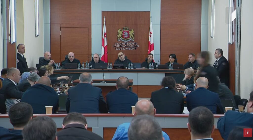Constitutional Court refuses to call Saakashvili and Khabeishvili as witnesses, finding “no connection to the case, even in theory”