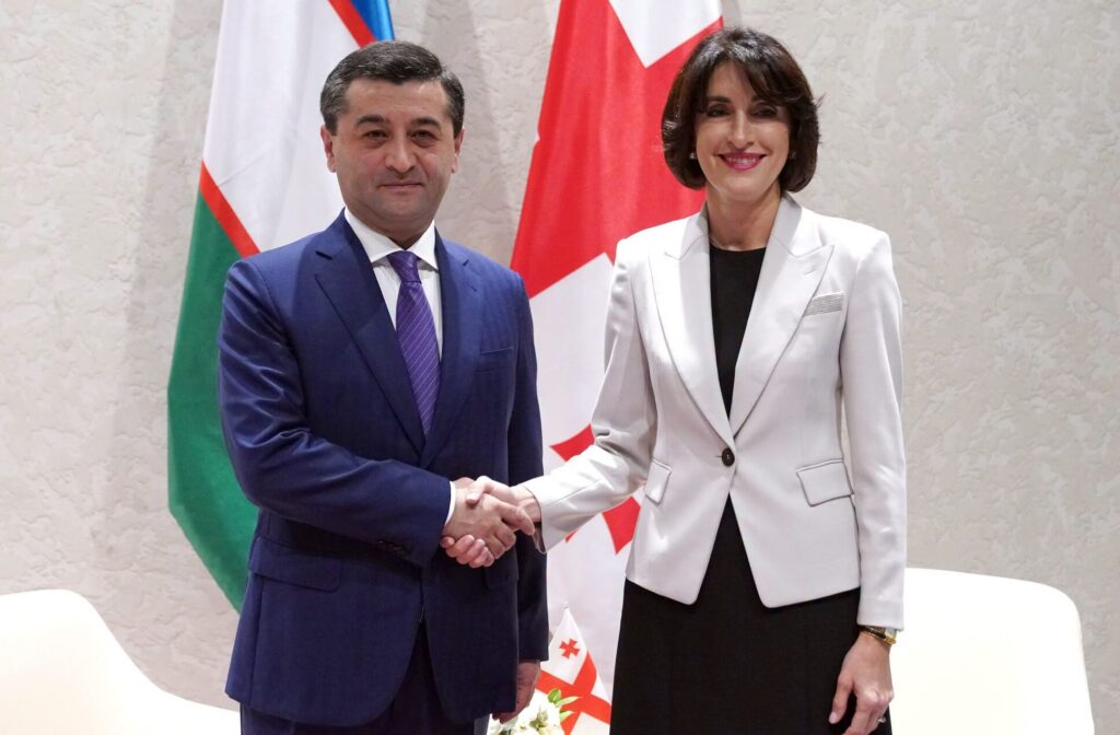 Georgian and Uzbek foreign ministers meet in Batumi ahead of first Georgia–Central Asia ministerial
