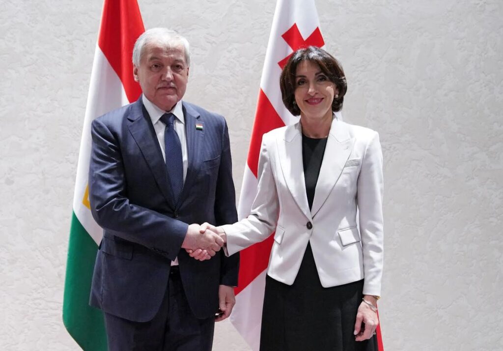 Maka Botchorishvili meets Tajik Foreign Minister in Batumi