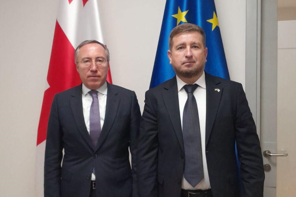 Ukraine’s envoy thanks Georgia for political support and humanitarian aid at meeting with Deputy FM Zurabashvili