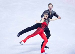 Metelkina and Berulava win Gold at figure skating Grand Prix in France #1TVSPORT