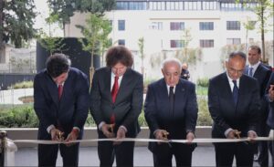 Georgian, Azerbaijani PMs, Tbilisi Mayor open ART Riverfront Hotel